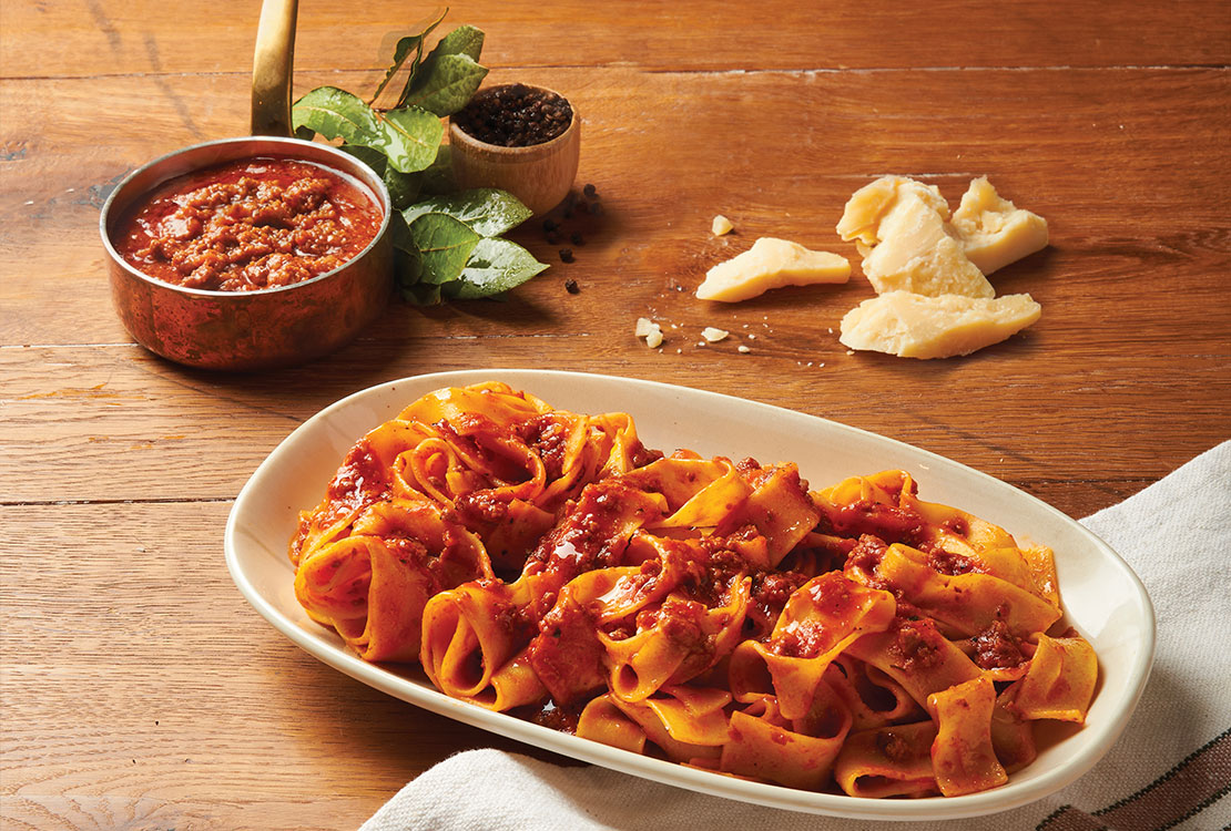 PAPPARDELLE AL RAGU HEADER