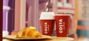 The first Costa Coffee in Italy opens at Fiumicino Airport